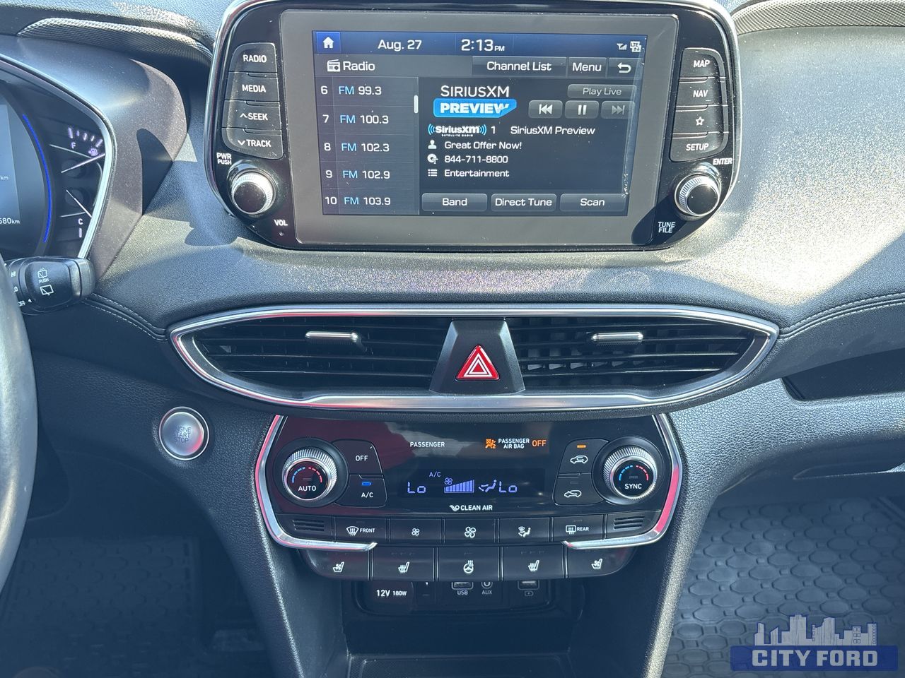 used 2019 Hyundai Santa Fe car, priced at $24,995