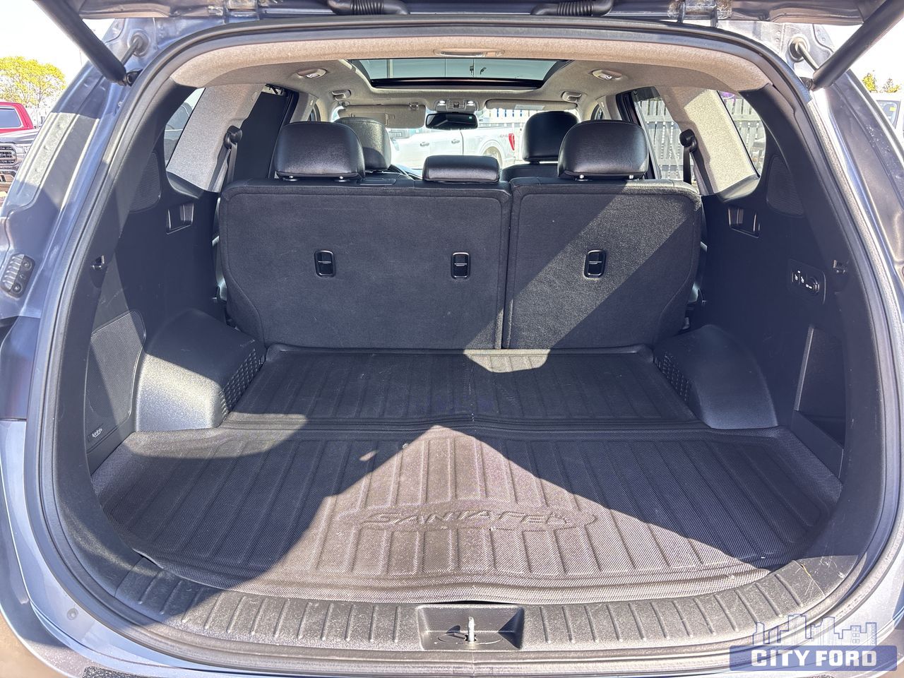 used 2019 Hyundai Santa Fe car, priced at $24,995