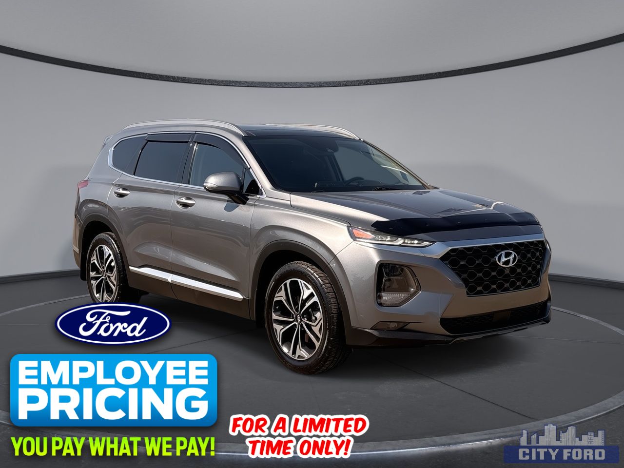 used 2019 Hyundai Santa Fe car, priced at $24,995