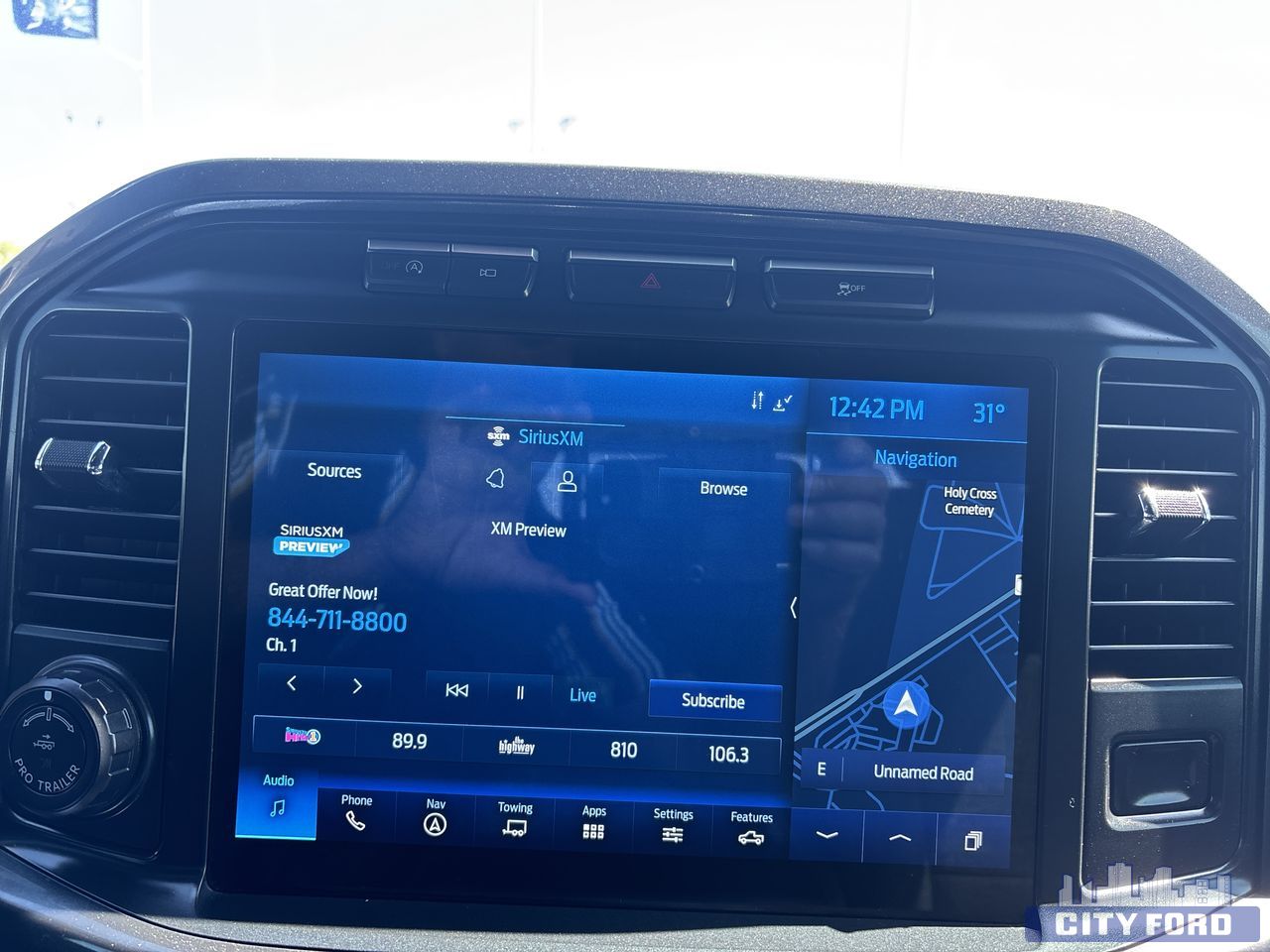 used 2021 Ford F-150 car, priced at $42,990