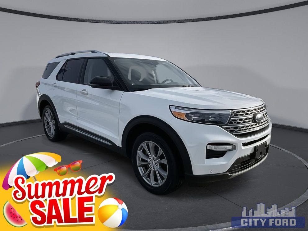used 2022 Ford Explorer car, priced at $38,995