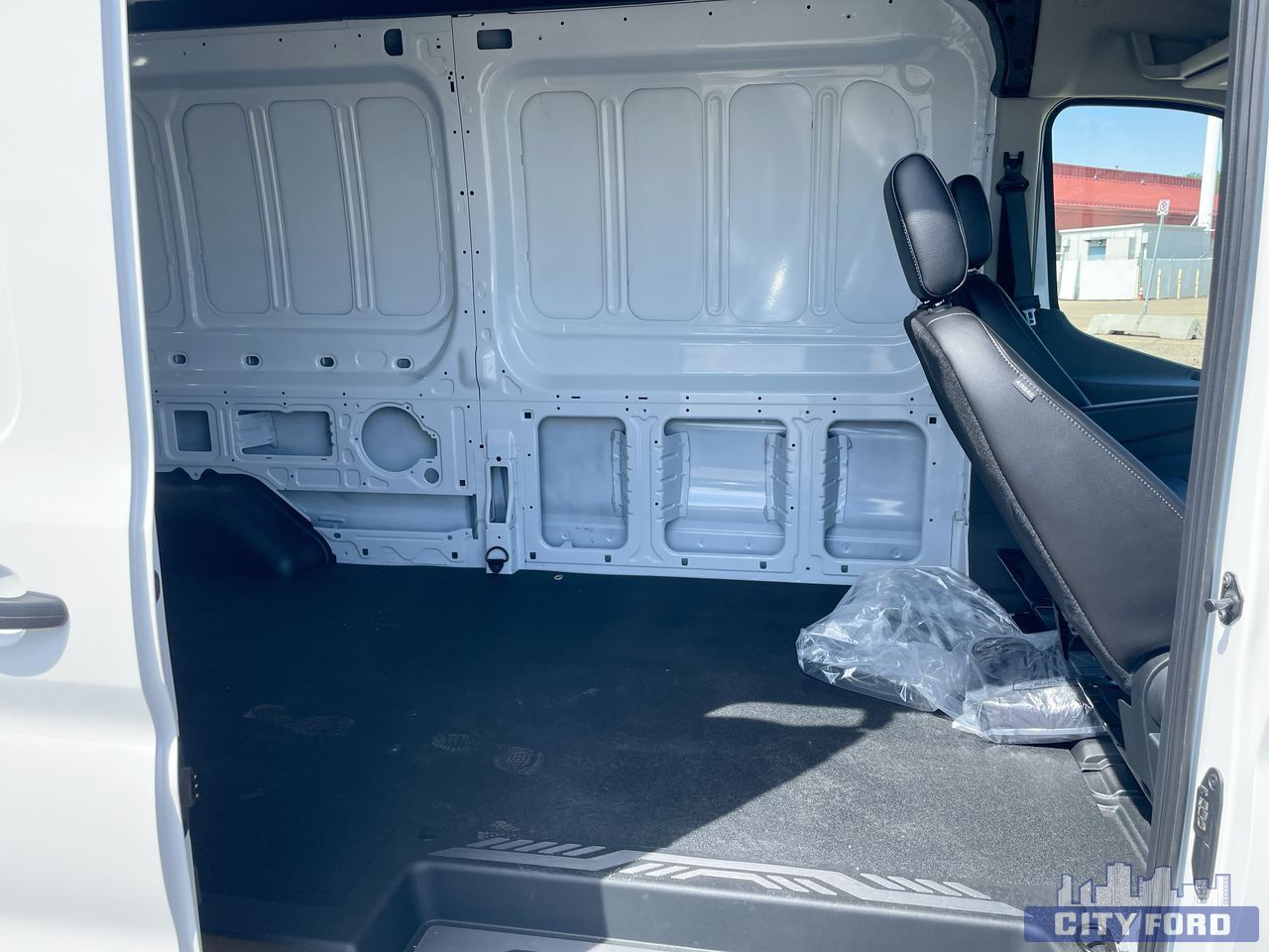 new 2023 Ford E-Transit Cargo Van car, priced at $61,054