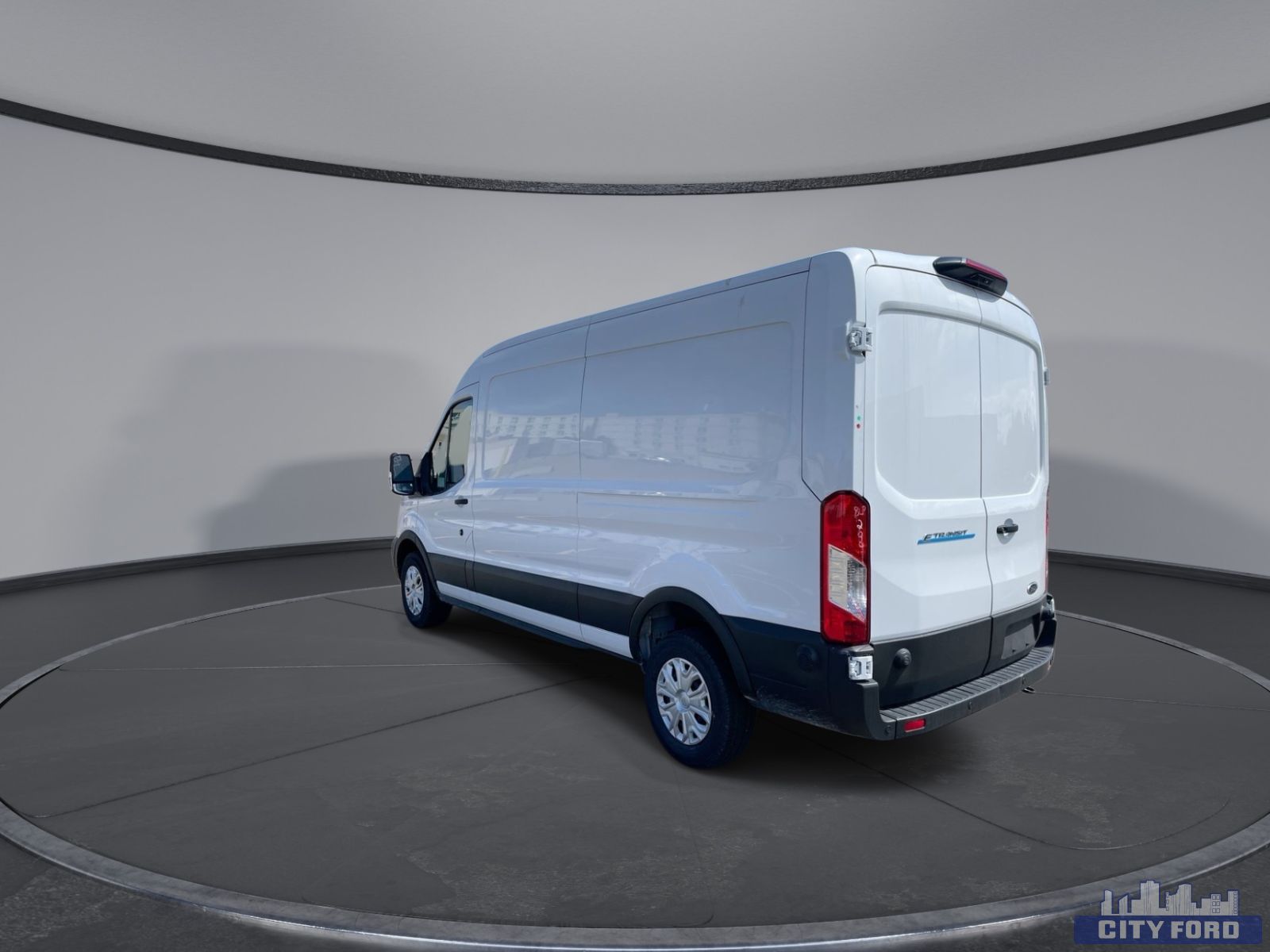 new 2023 Ford E-Transit Cargo Van car, priced at $61,054