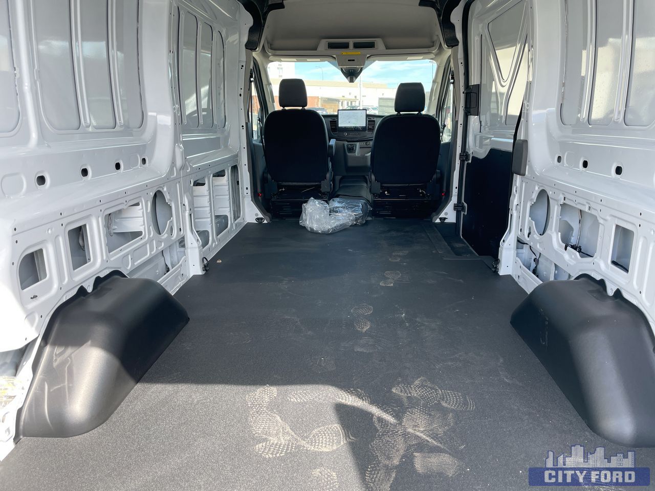 new 2023 Ford E-Transit Cargo Van car, priced at $61,054