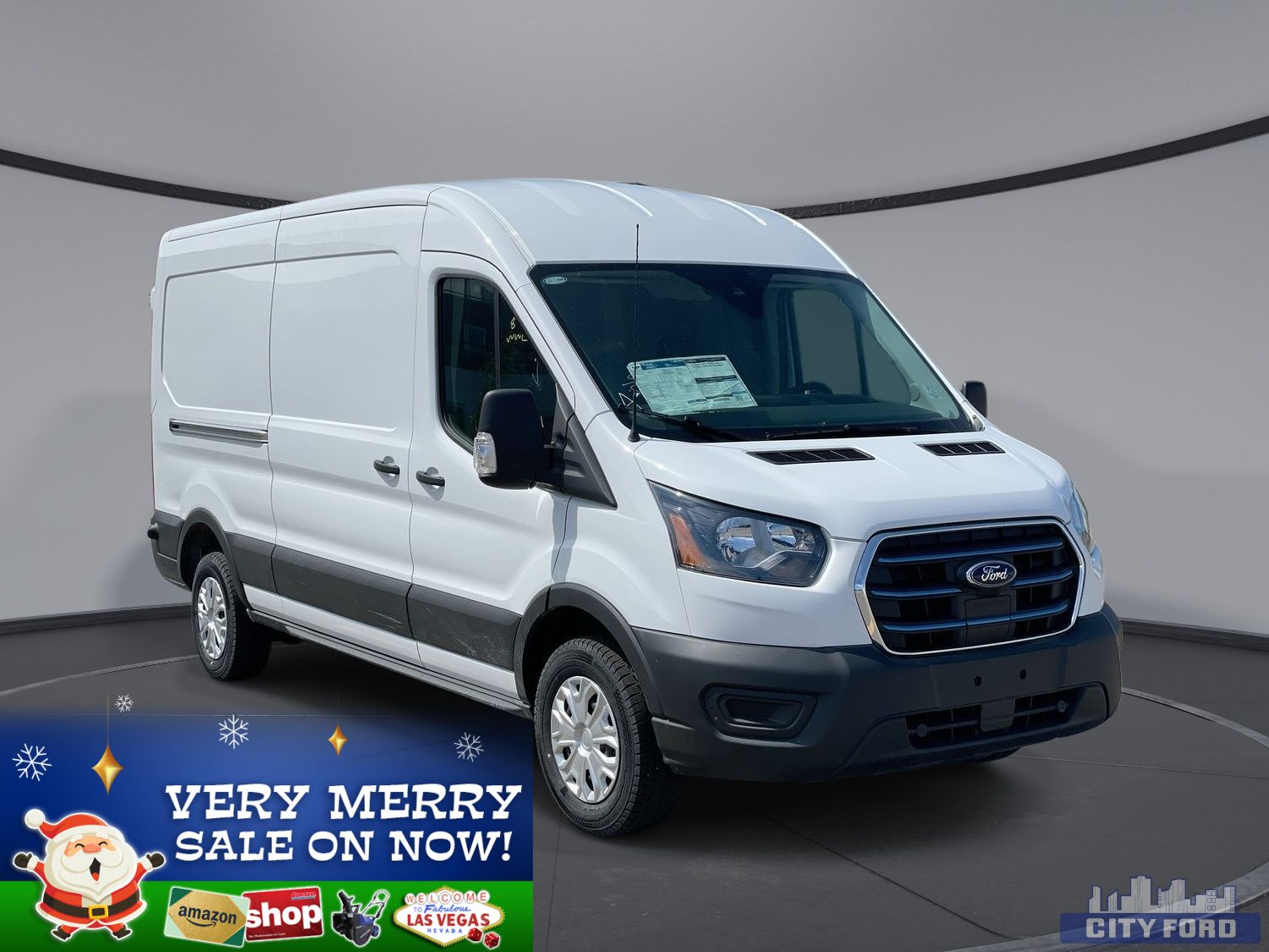 new 2023 Ford E-Transit Cargo Van car, priced at $61,054