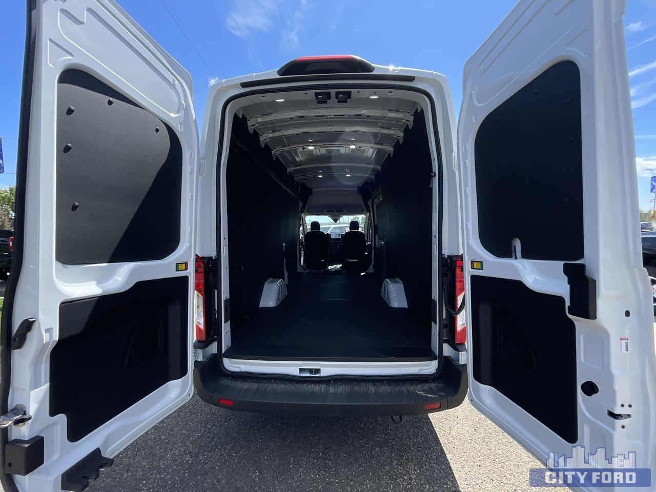 new 2023 Ford E-Transit Cargo Van car, priced at $77,145