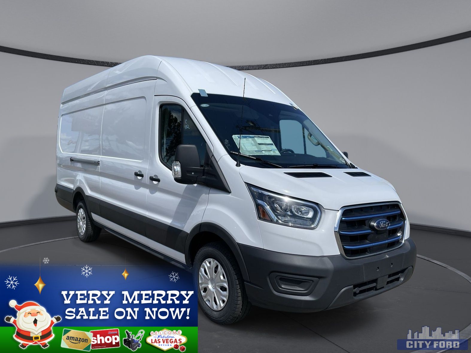 new 2023 Ford E-Transit Cargo Van car, priced at $67,224