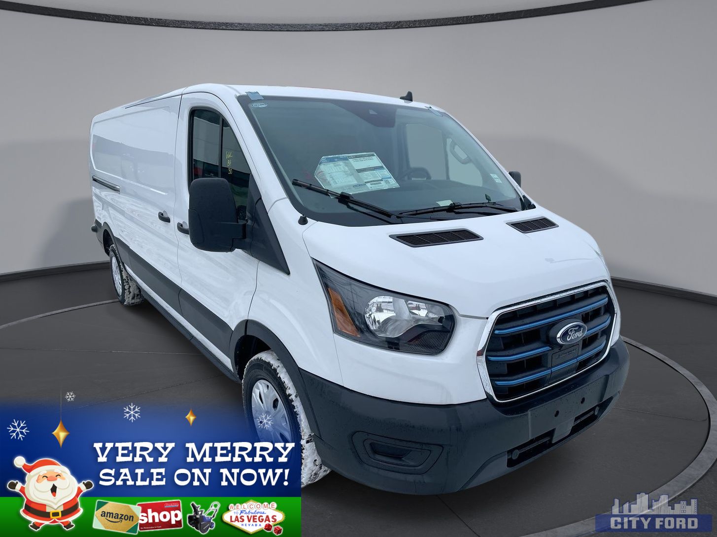 new 2023 Ford E-Transit Cargo Van car, priced at $59,159