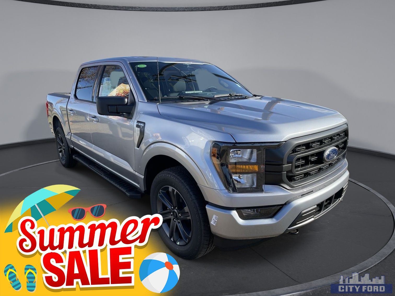 new 2023 Ford F-150 car, priced at $54,879