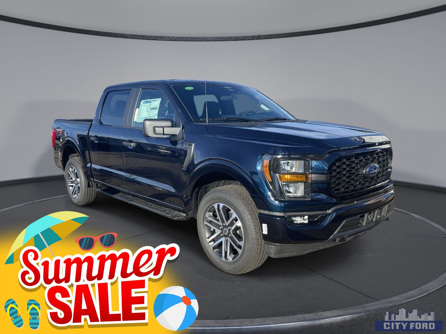 new 2023 Ford F-150 car, priced at $48,829