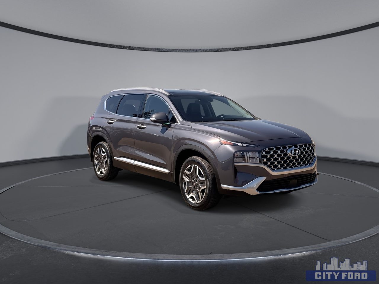 used 2023 Hyundai Santa Fe Hybrid car, priced at $36,895