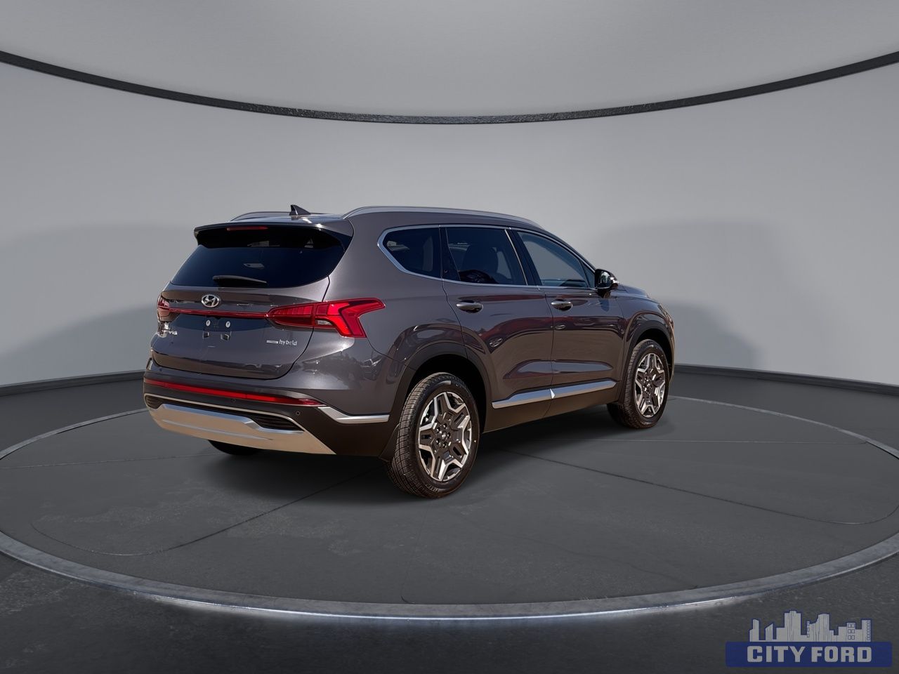 used 2023 Hyundai Santa Fe Hybrid car, priced at $36,895
