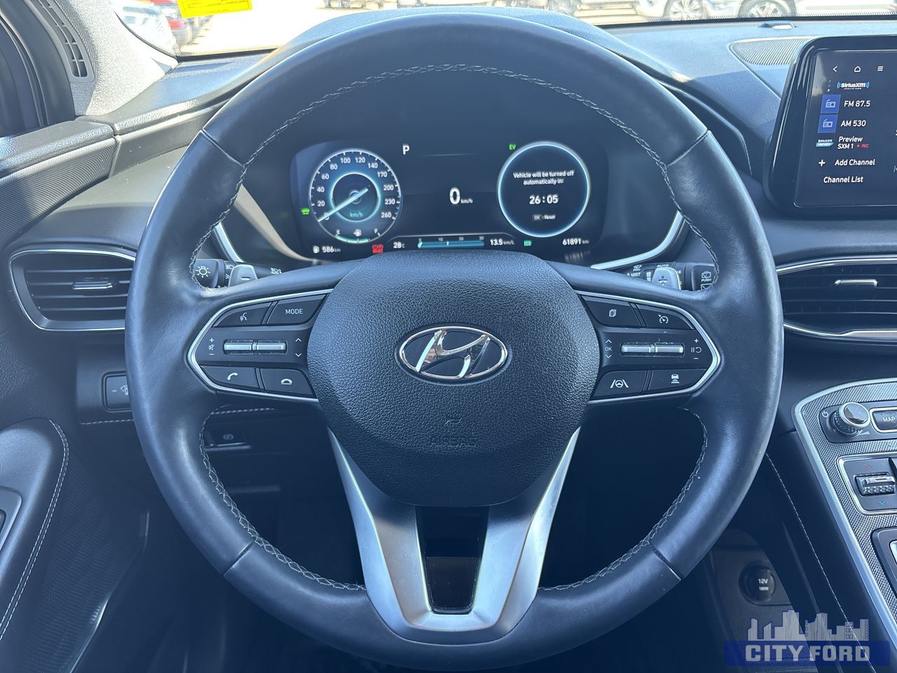 used 2023 Hyundai Santa Fe Hybrid car, priced at $36,895