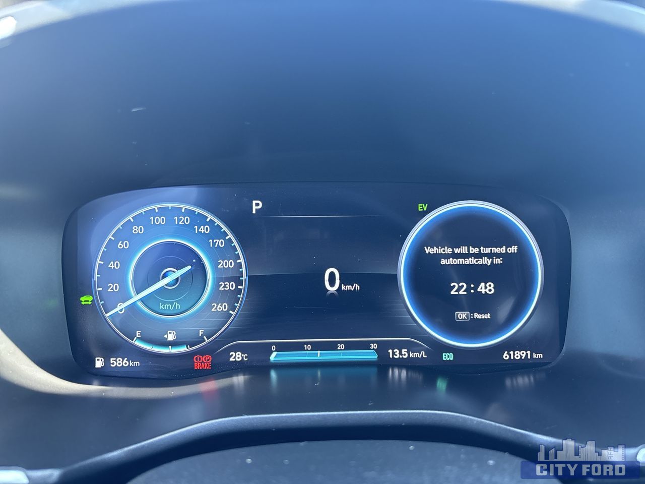 used 2023 Hyundai Santa Fe Hybrid car, priced at $36,895