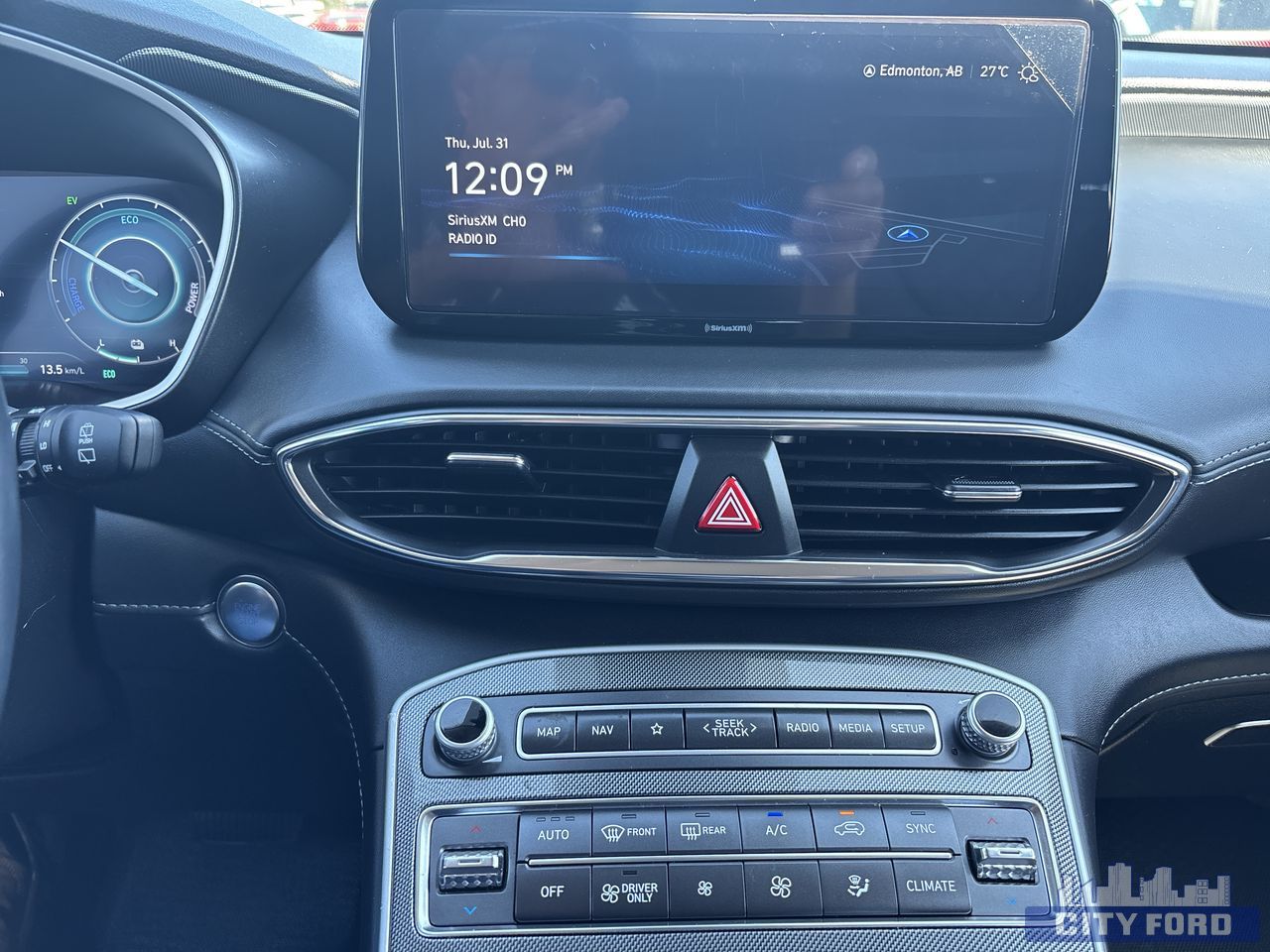 used 2023 Hyundai Santa Fe Hybrid car, priced at $36,895