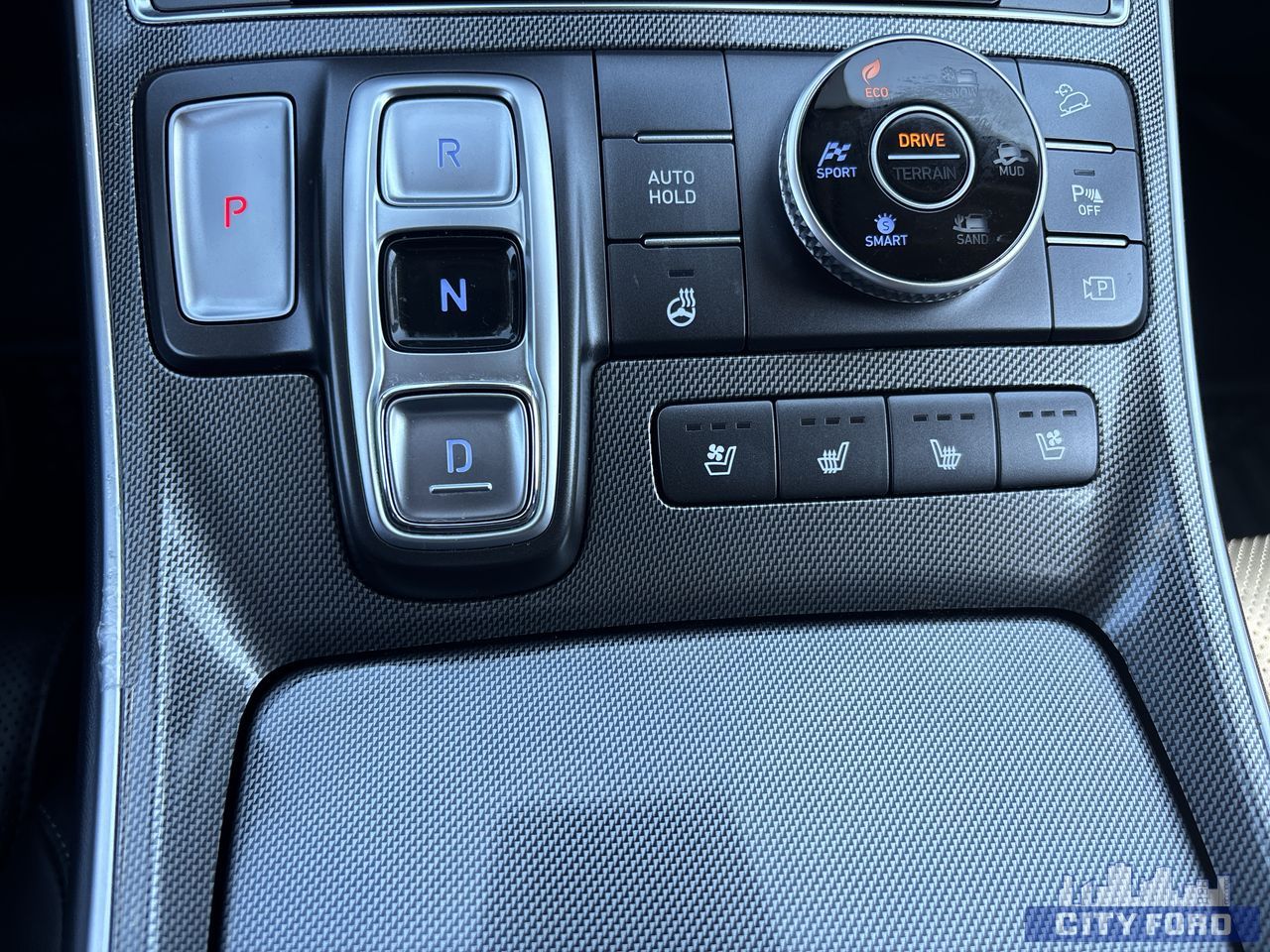 used 2023 Hyundai Santa Fe Hybrid car, priced at $36,895