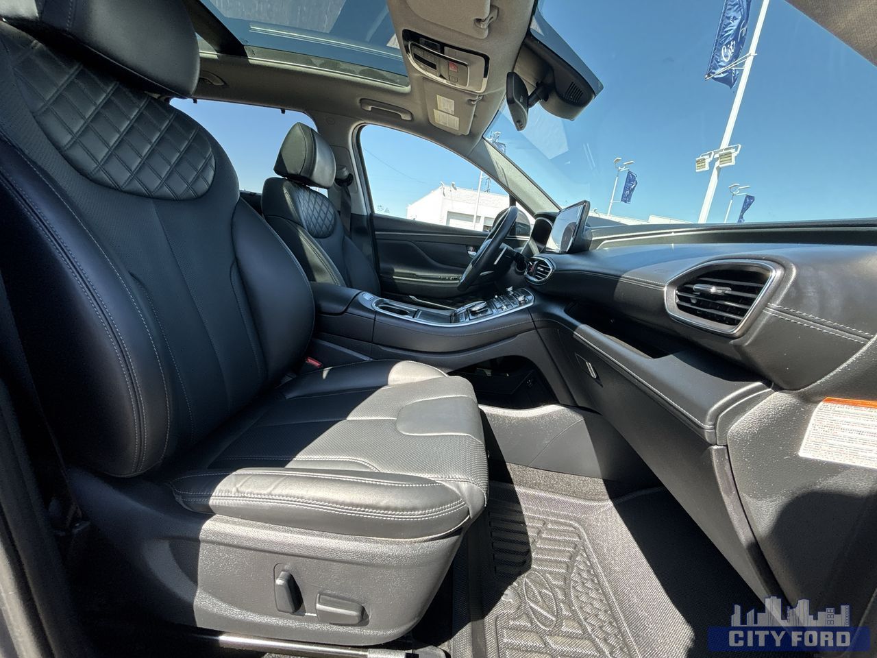 used 2023 Hyundai Santa Fe Hybrid car, priced at $36,895