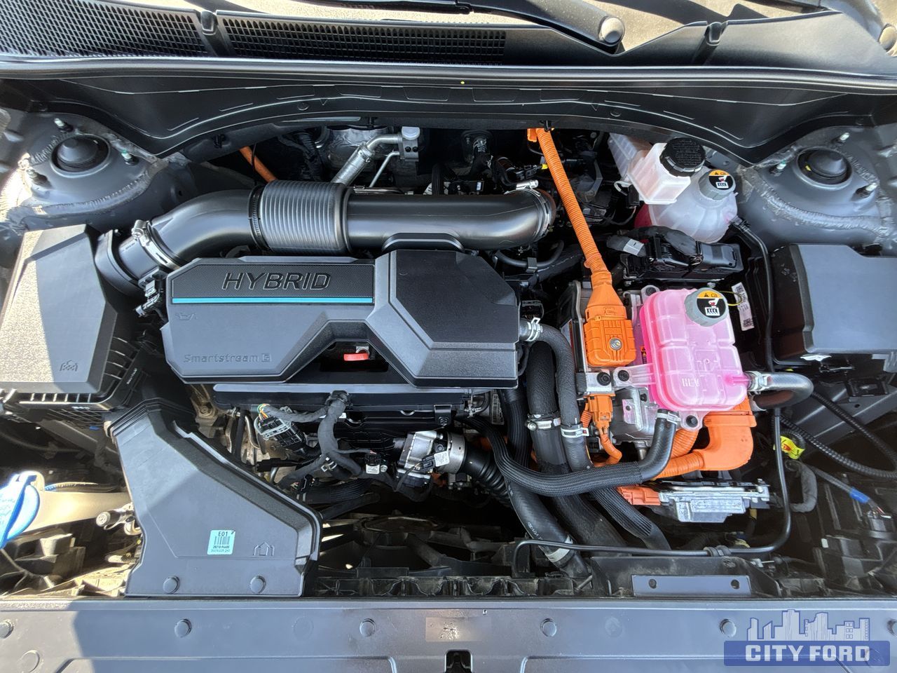 used 2023 Hyundai Santa Fe Hybrid car, priced at $36,895