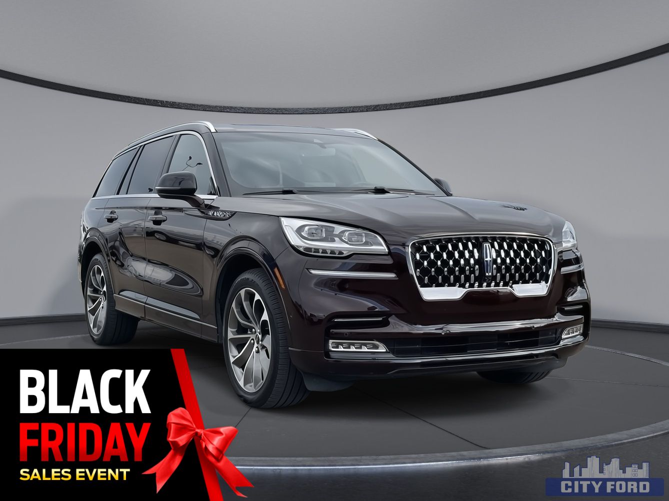 used 2023 Lincoln Aviator car, priced at $89,995