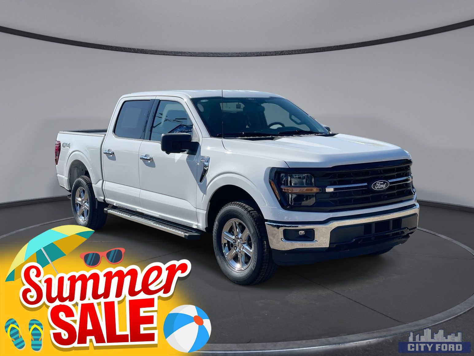 new 2024 Ford F-150 car, priced at $57,645