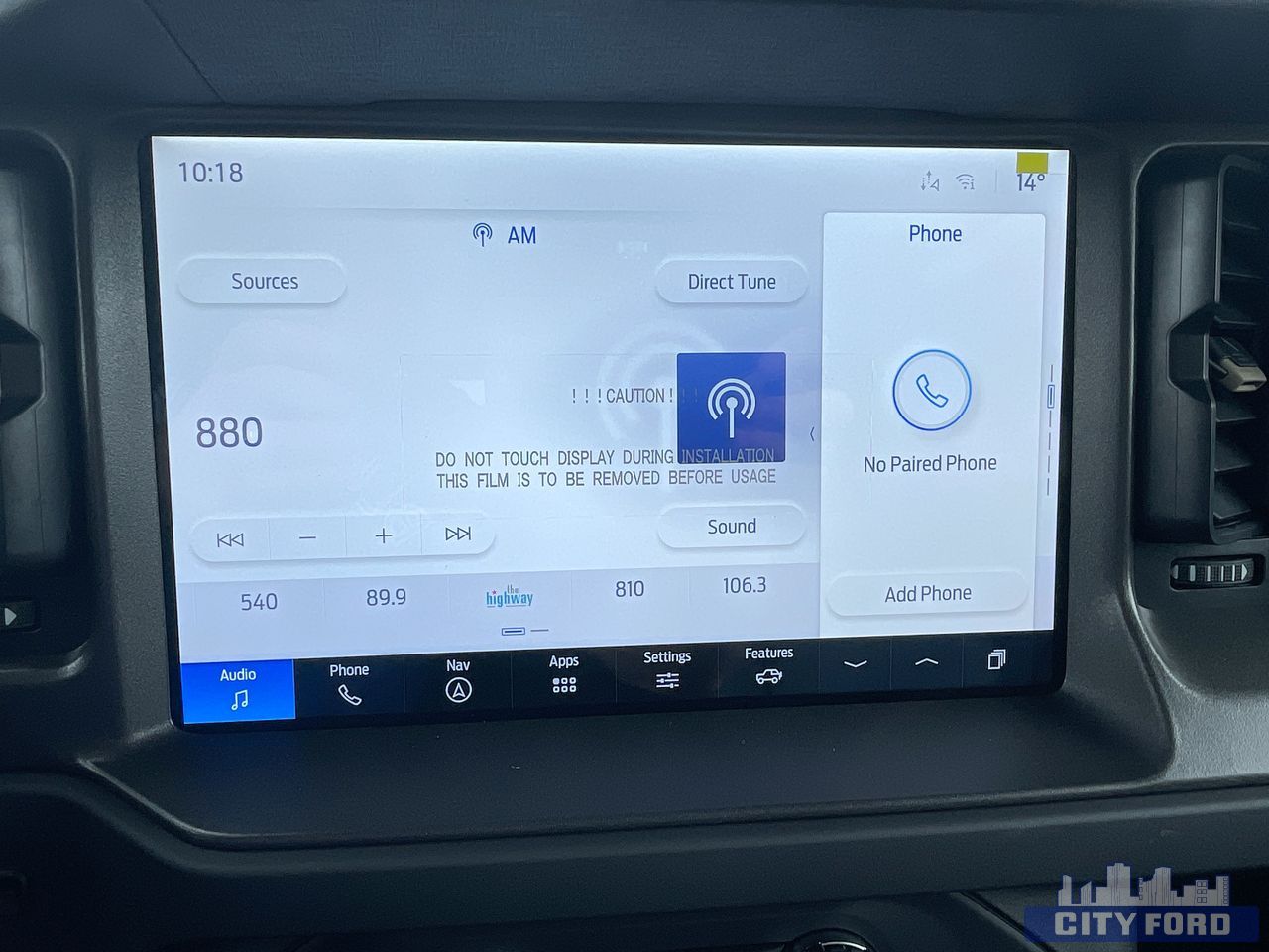 new 2025 Ford Bronco car, priced at $77,579