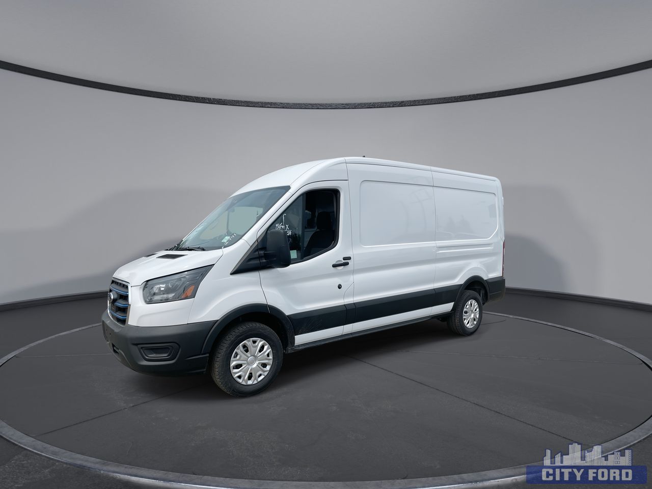 new 2025 Ford E-Transit Cargo Van car, priced at $81,275