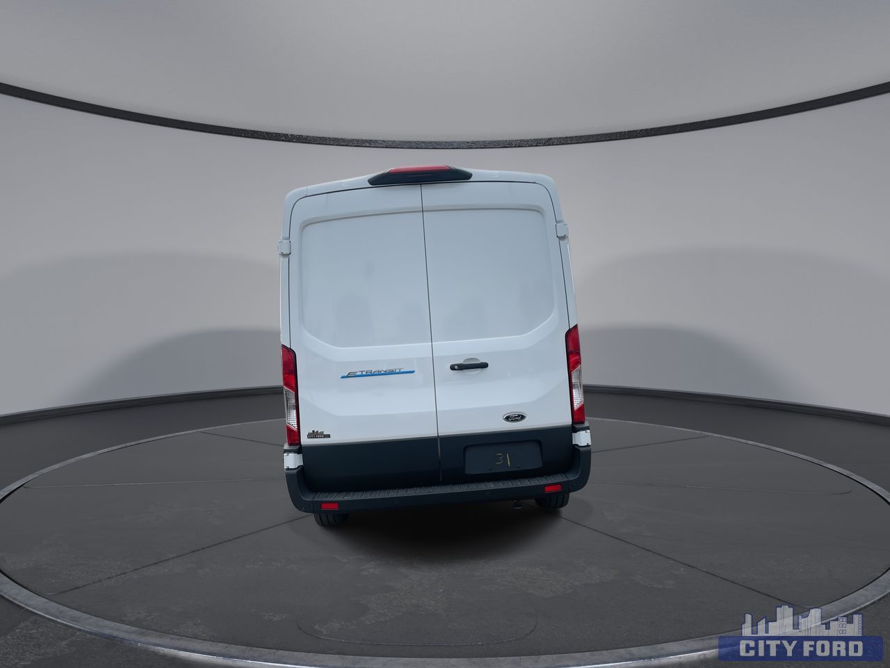 new 2025 Ford E-Transit Cargo Van car, priced at $81,275