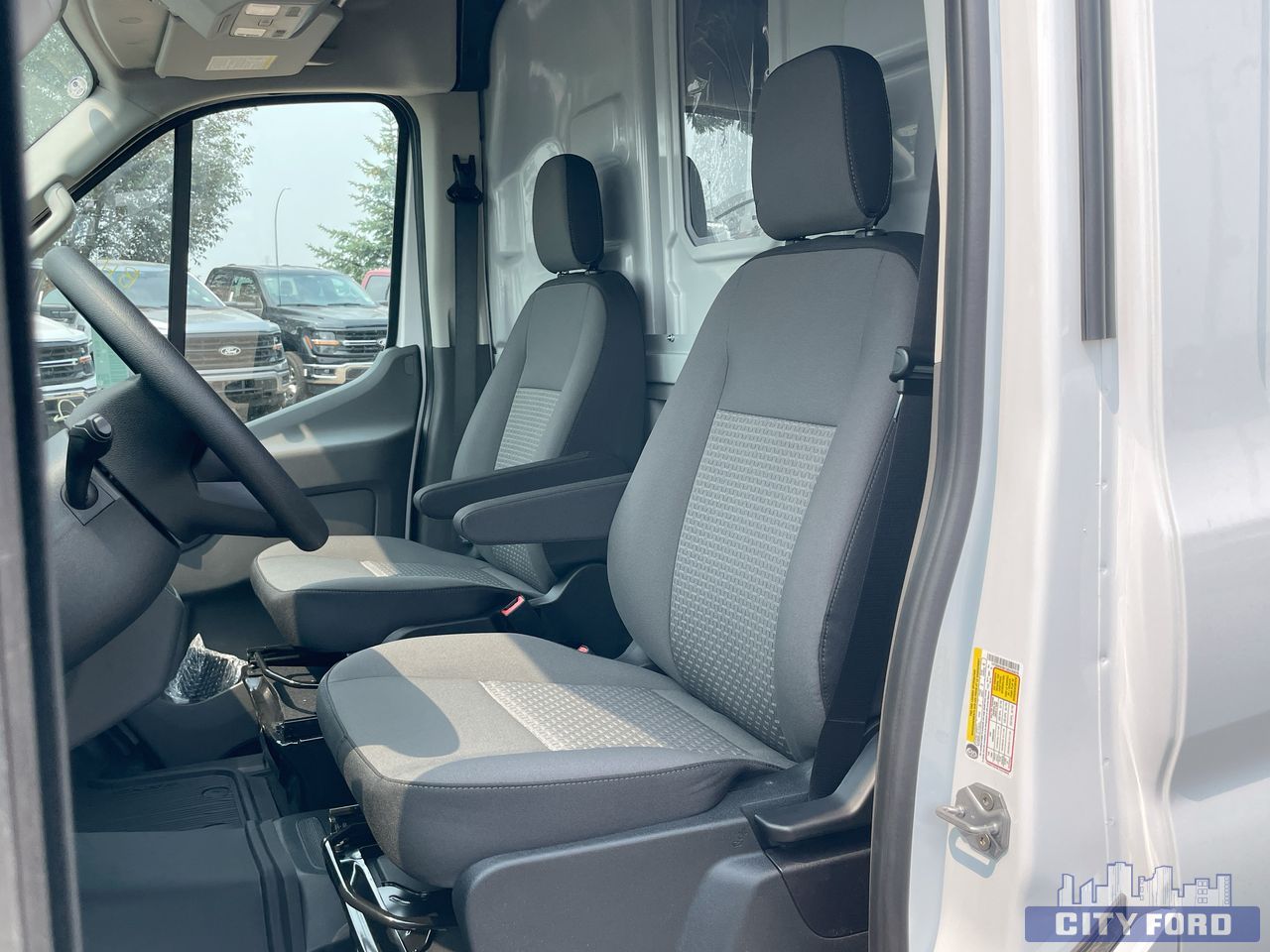 new 2025 Ford E-Transit Cargo Van car, priced at $81,275