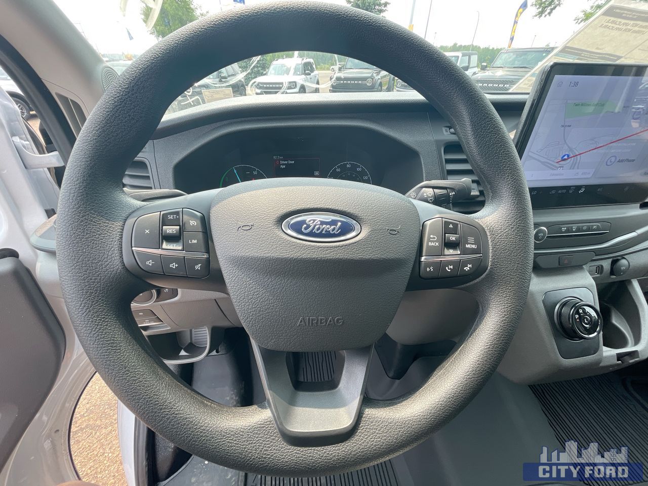 new 2025 Ford E-Transit Cargo Van car, priced at $81,275