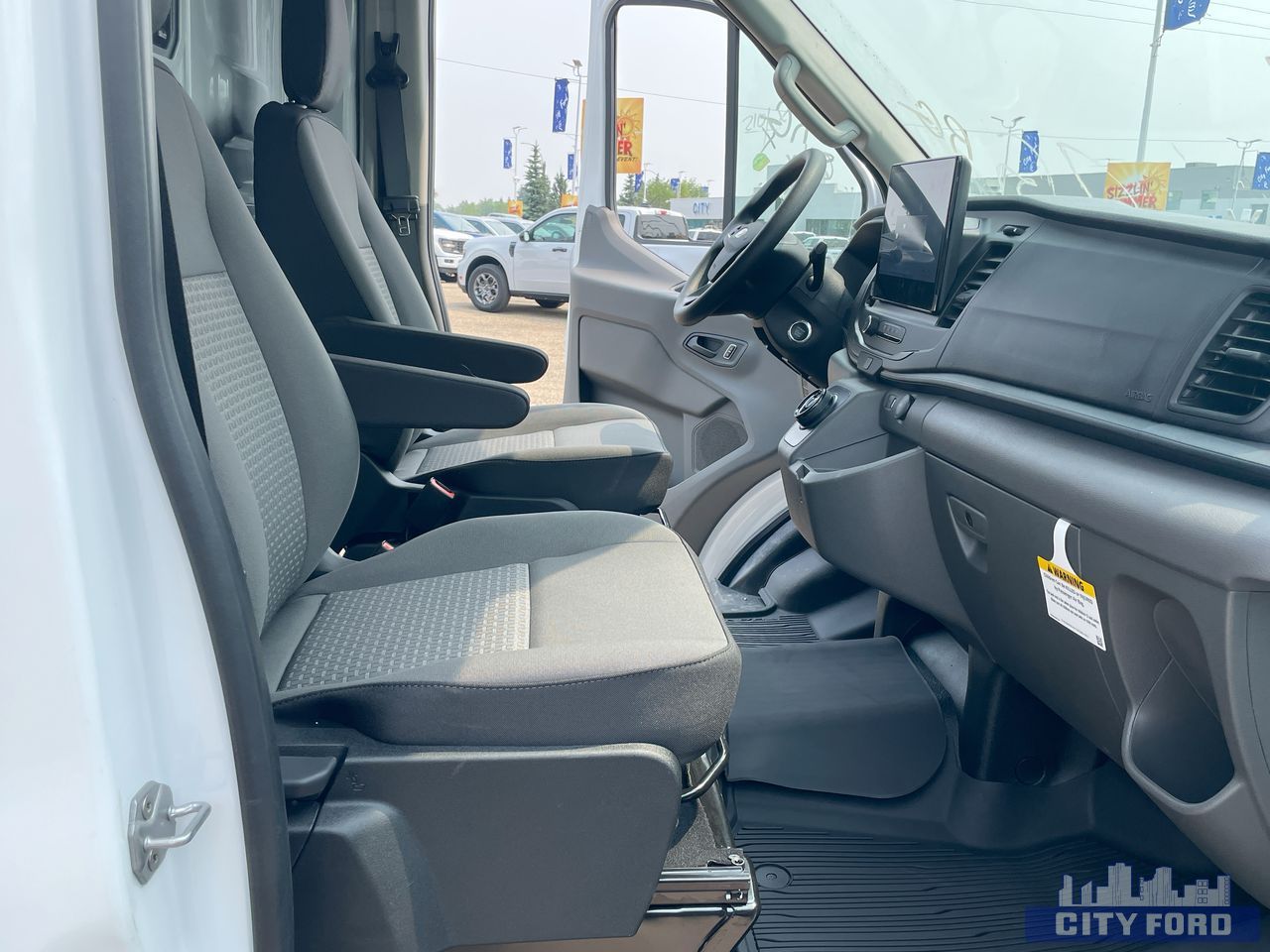 new 2025 Ford E-Transit Cargo Van car, priced at $81,275
