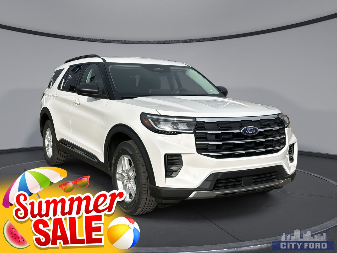 new 2025 Ford Explorer car, priced at $53,630