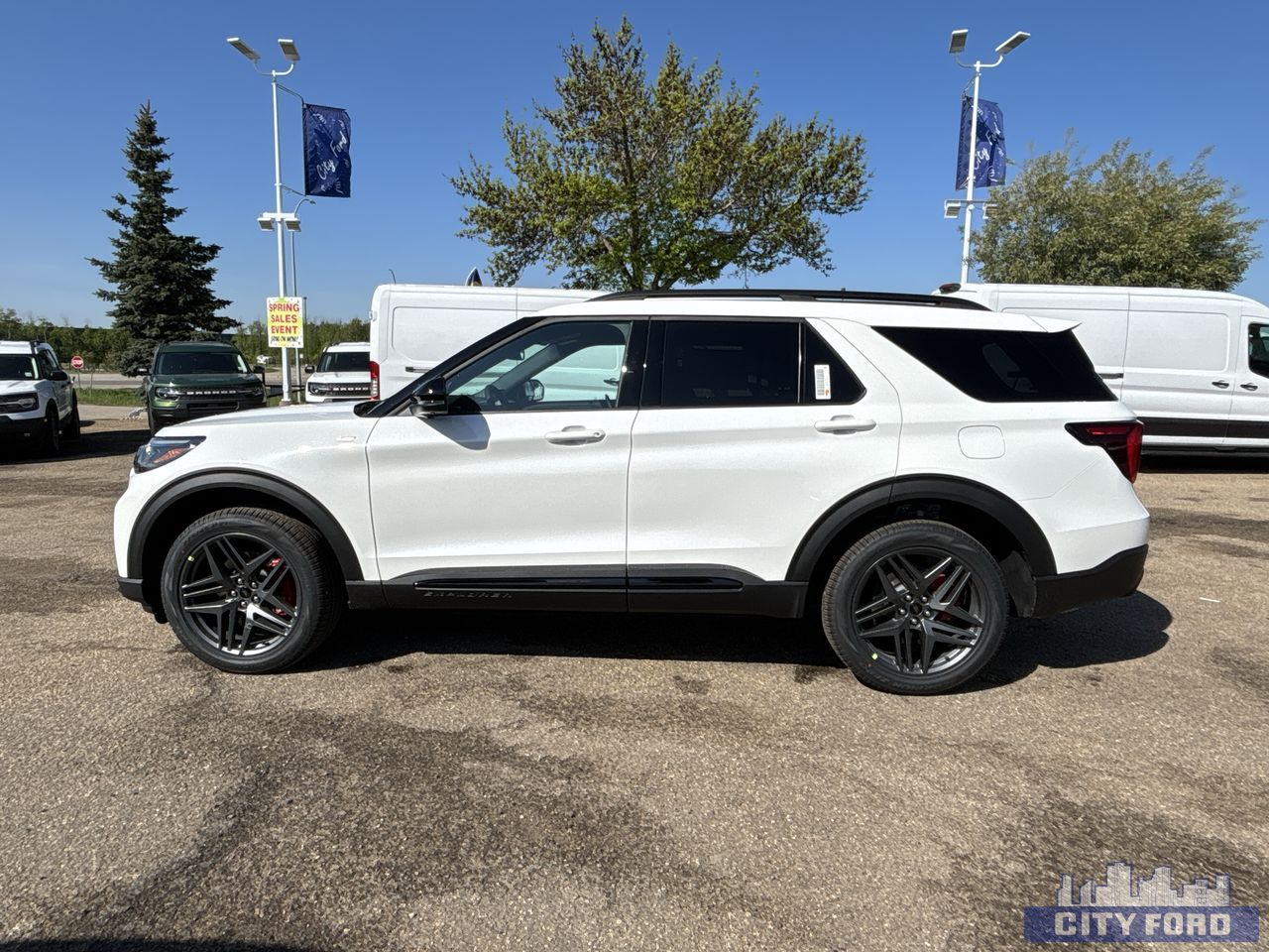 new 2025 Ford Explorer car, priced at $63,865