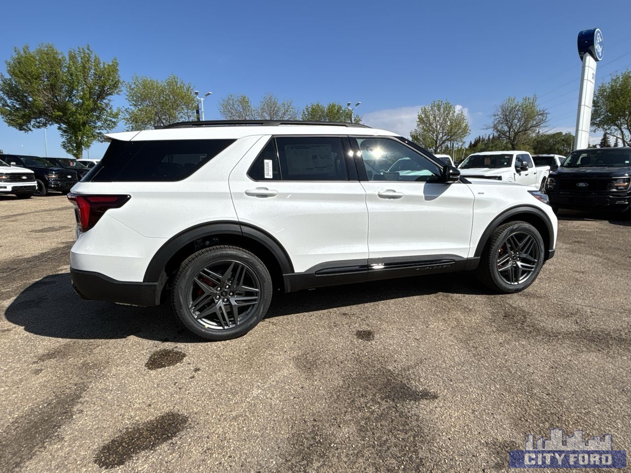 new 2025 Ford Explorer car, priced at $63,865