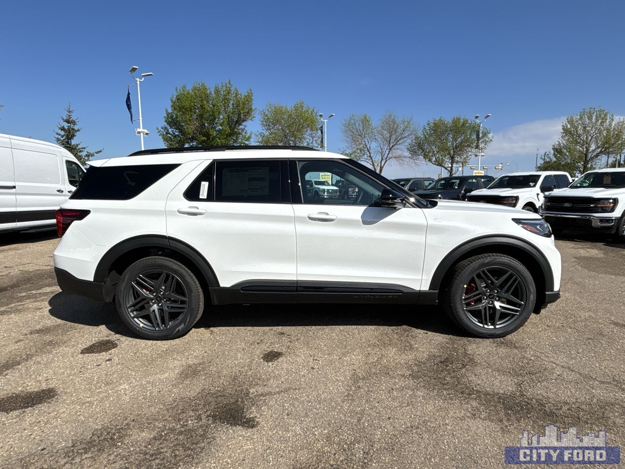 new 2025 Ford Explorer car, priced at $63,865