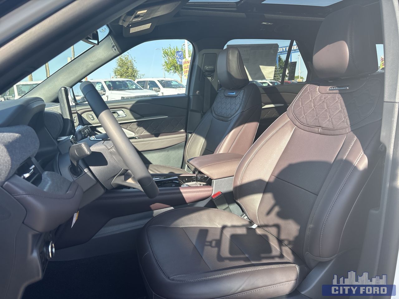 new 2025 Ford Explorer car, priced at $67,115
