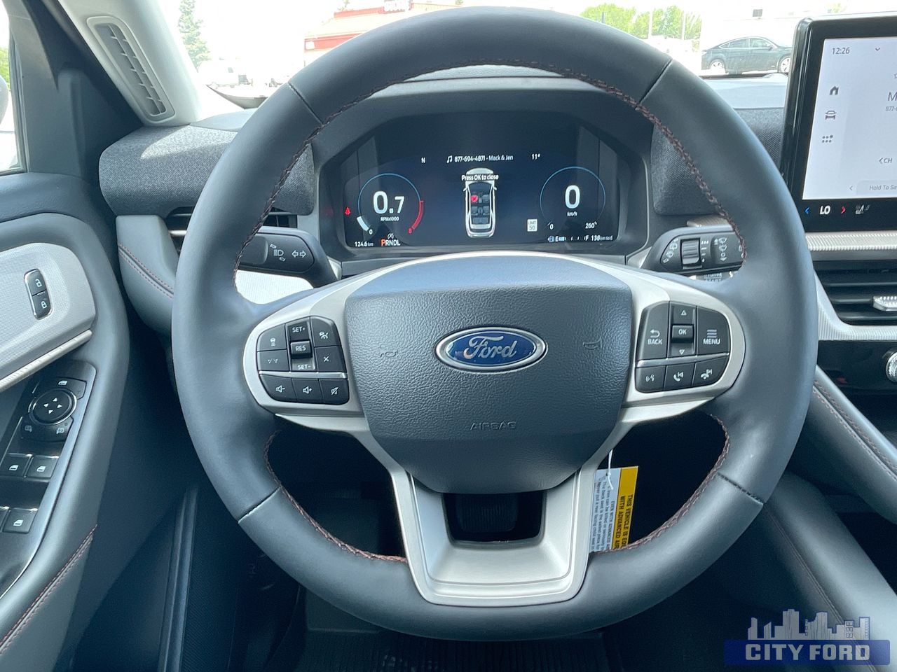 new 2025 Ford Explorer car, priced at $58,380