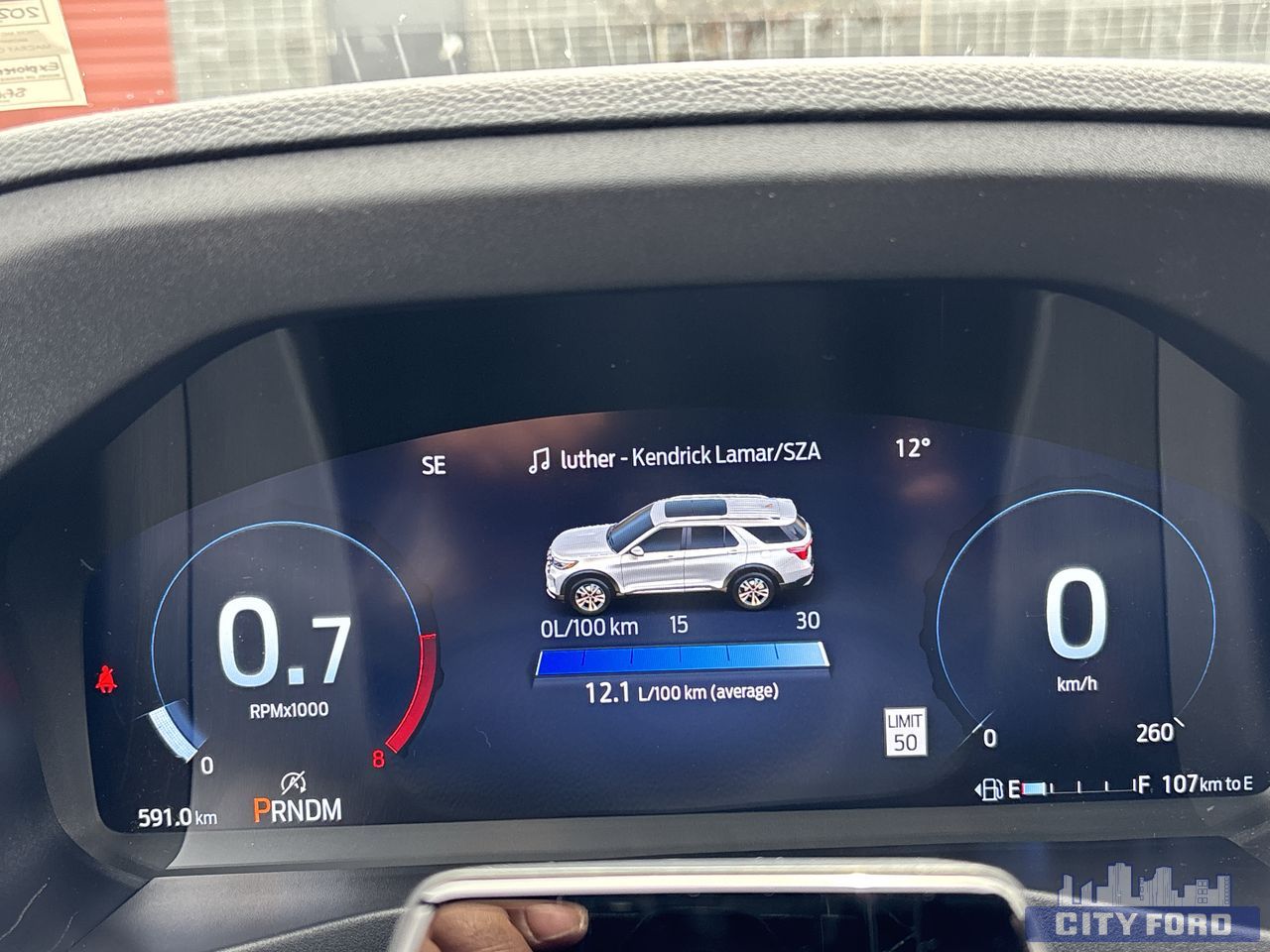 new 2025 Ford Explorer car, priced at $73,120