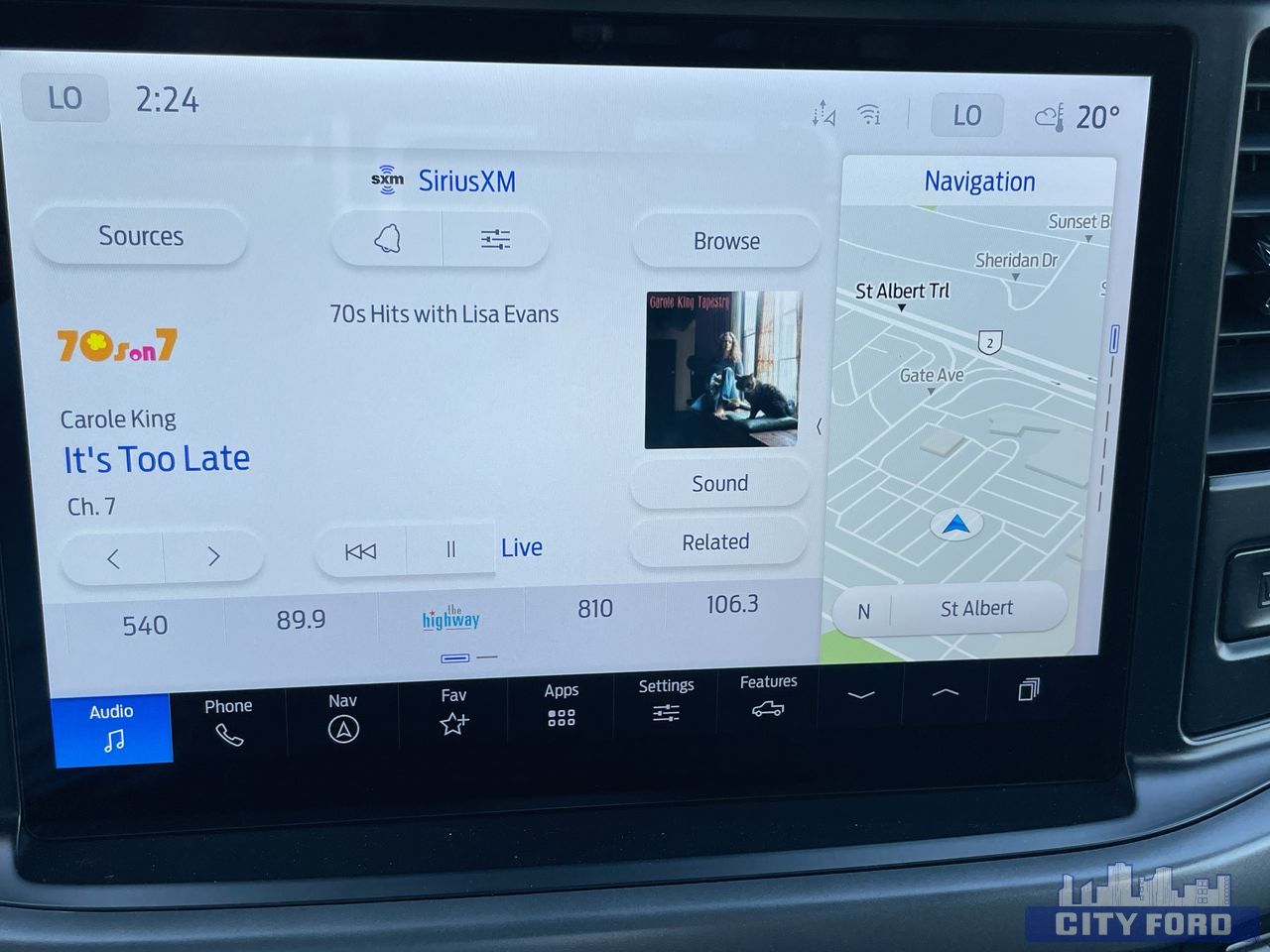 new 2025 Ford F-150 car, priced at $77,709