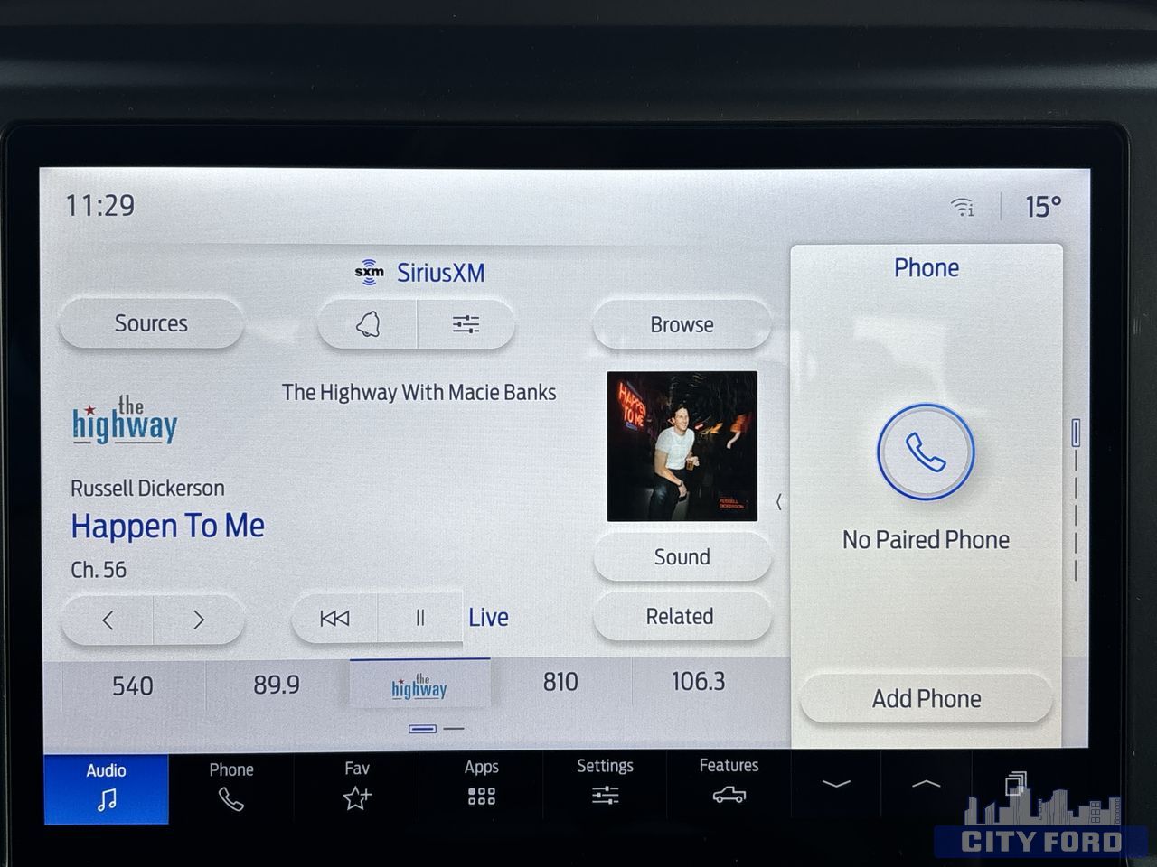 new 2025 Ford F-150 car, priced at $62,334