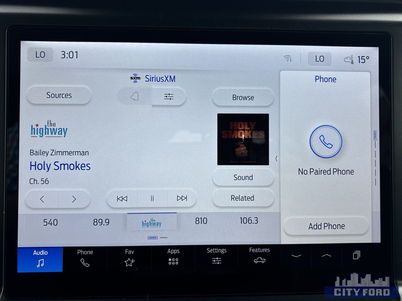new 2025 Ford F-150 car, priced at $59,444