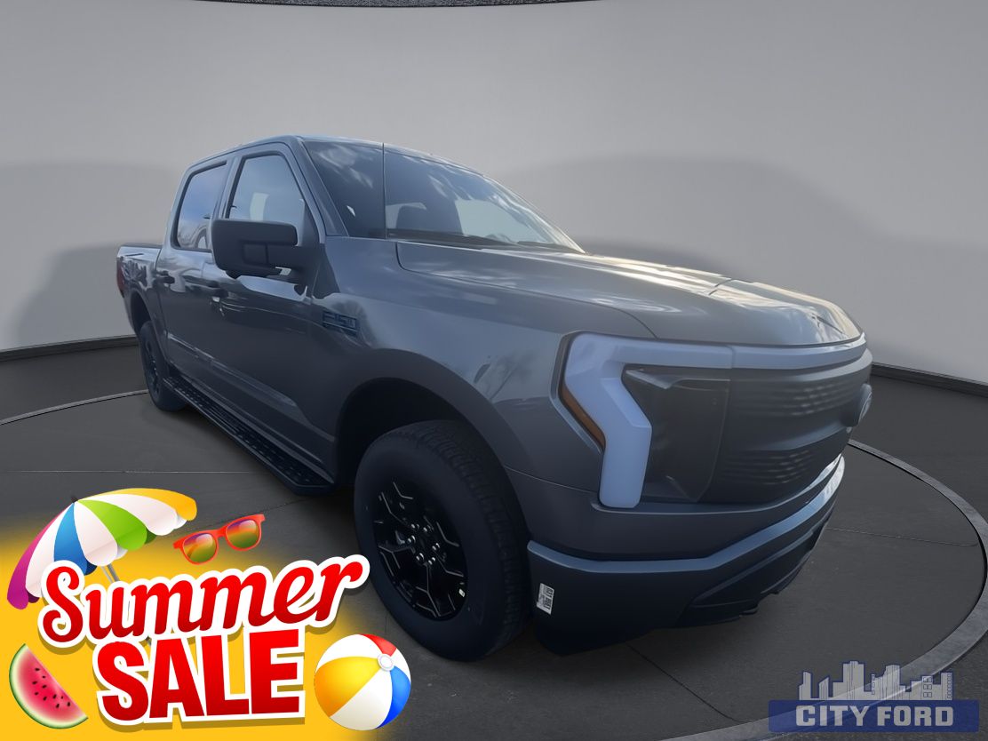 new 2025 Ford F-150 Lightning car, priced at $65,999