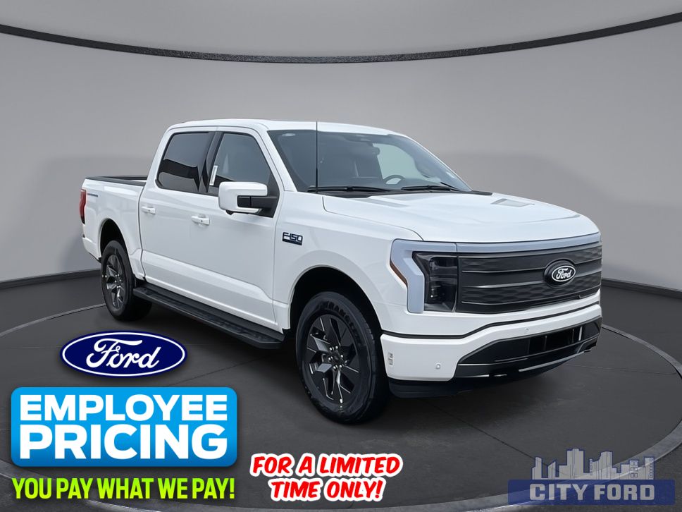 new 2025 Ford F-150 Lightning car, priced at $92,306