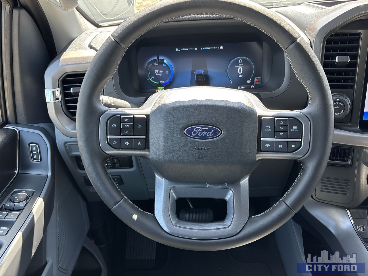 new 2025 Ford F-150 Lightning car, priced at $65,839