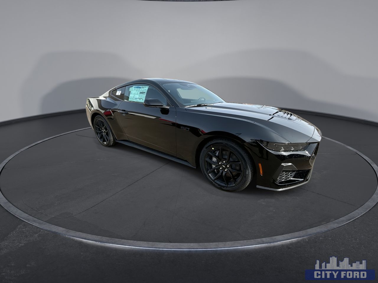 new 2025 Ford Mustang car, priced at $58,375