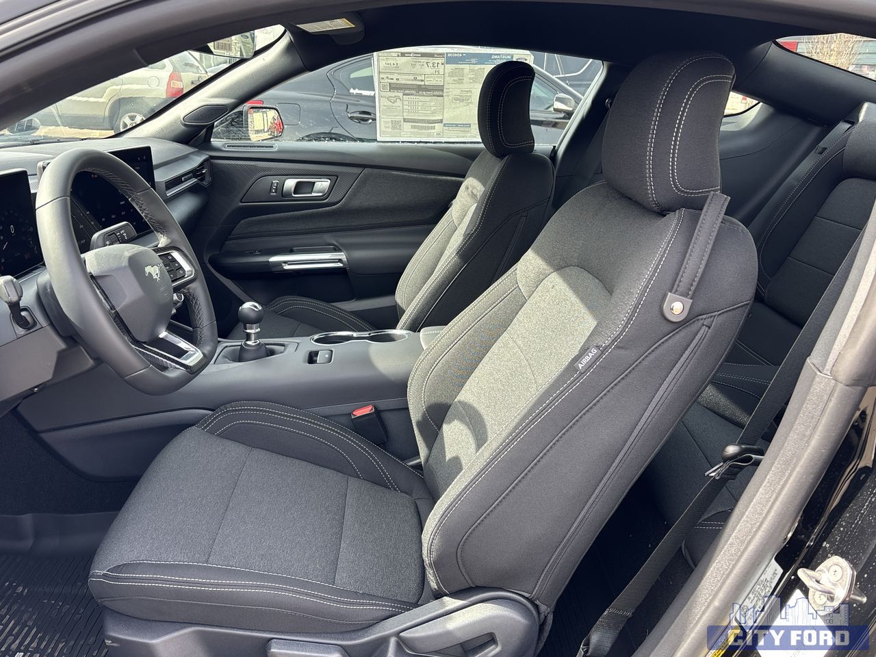 new 2025 Ford Mustang car, priced at $58,375