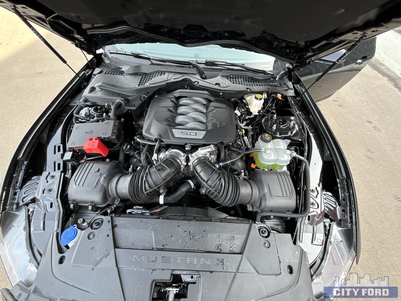 new 2025 Ford Mustang car, priced at $58,375