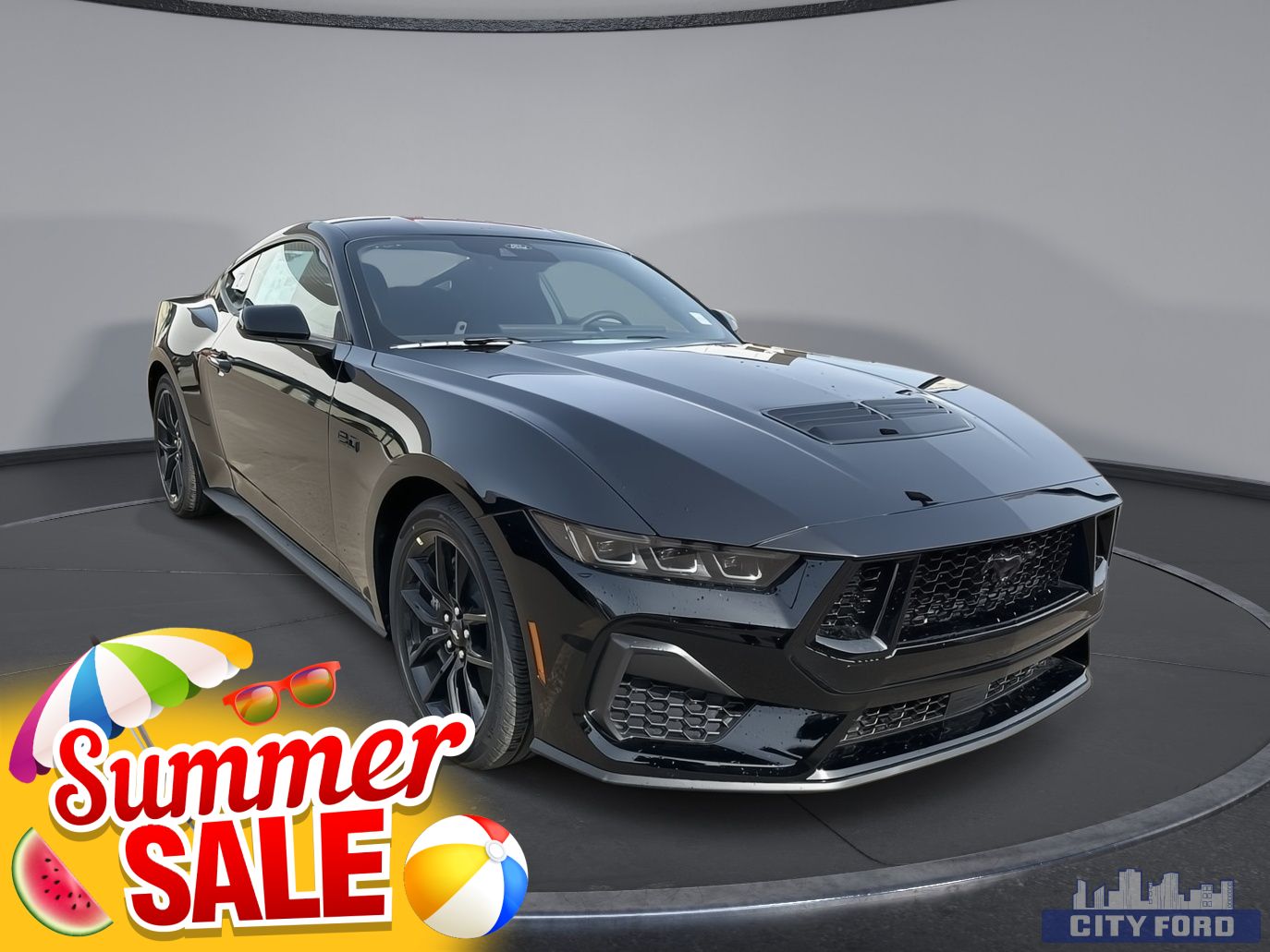 new 2025 Ford Mustang car, priced at $55,375