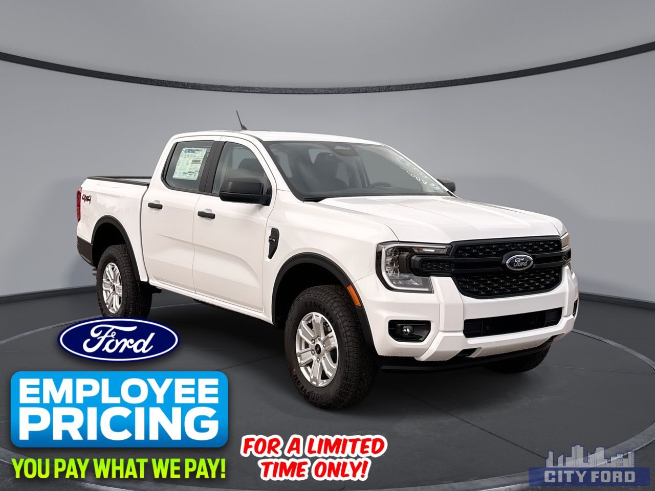 new 2025 Ford Ranger car, priced at $43,957