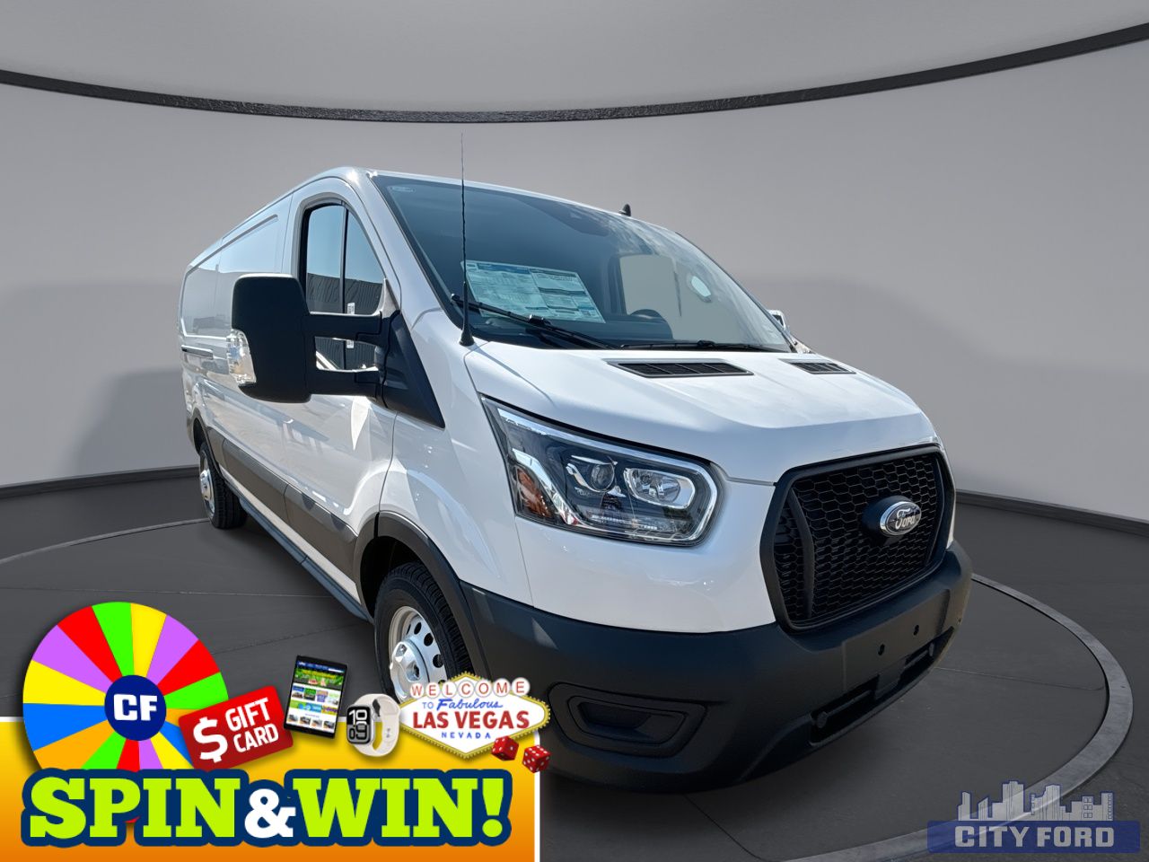 new 2025 Ford Transit Cargo Van car, priced at $71,165