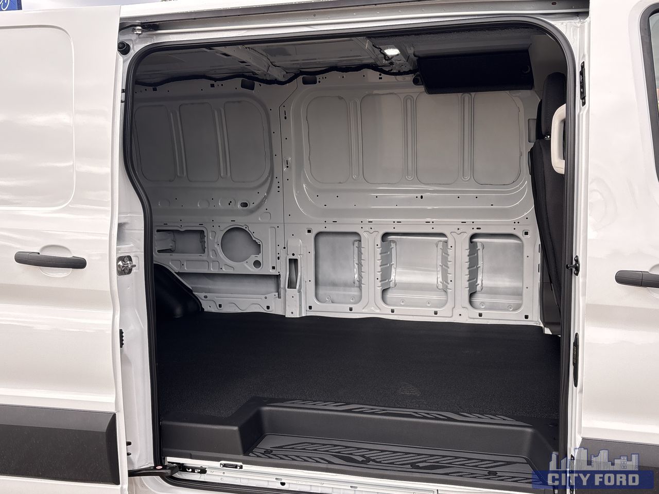 new 2025 Ford Transit Cargo Van car, priced at $71,899